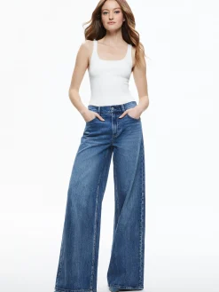 Alice and Olivia TRISH MID RISE BAGGY JEAN *FEATURED SHOPS | FEATURED SHOPS | CLOTHING | CLOTHING
