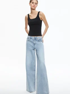 Alice and Olivia TRISH MID RISE BAGGY JEAN *FEATURED SHOPS | CLOTHING | CLOTHING