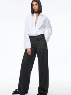 Alice and Olivia TRISH MID RISE BAGGY JEAN *FEATURED SHOPS | CLOTHING | CLOTHING