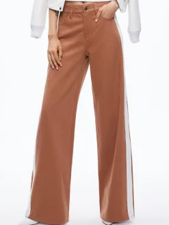 Alice and Olivia TRISH SIDE STRIPE JEAN CAMEL*FEATURED SHOPS | CLOTHING | CLOTHING