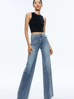 Alice and Olivia WEEZY FULL LENGTH JEAN SADIE LT VINTAGE BLUE*FEATURED SHOPS | FEATURED SHOPS | FEATURED SHOPS | FEATURED SHOPS | FEATURED SHOPS | CLOTHING | CLOTHING