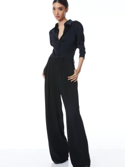 Alice and Olivia WILLA FITTED PLACKET TOP *FEATURED SHOPS | FEATURED SHOPS | CLOTHING