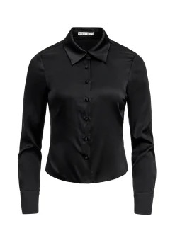 Alice and Olivia WILLA FITTED PLACKET TOP *FEATURED SHOPS | FEATURED SHOPS | CLOTHING