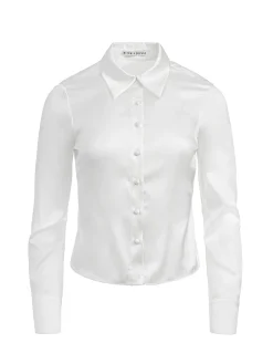Alice and Olivia WILLA FITTED PLACKET TOP *FEATURED SHOPS | FEATURED SHOPS | CLOTHING