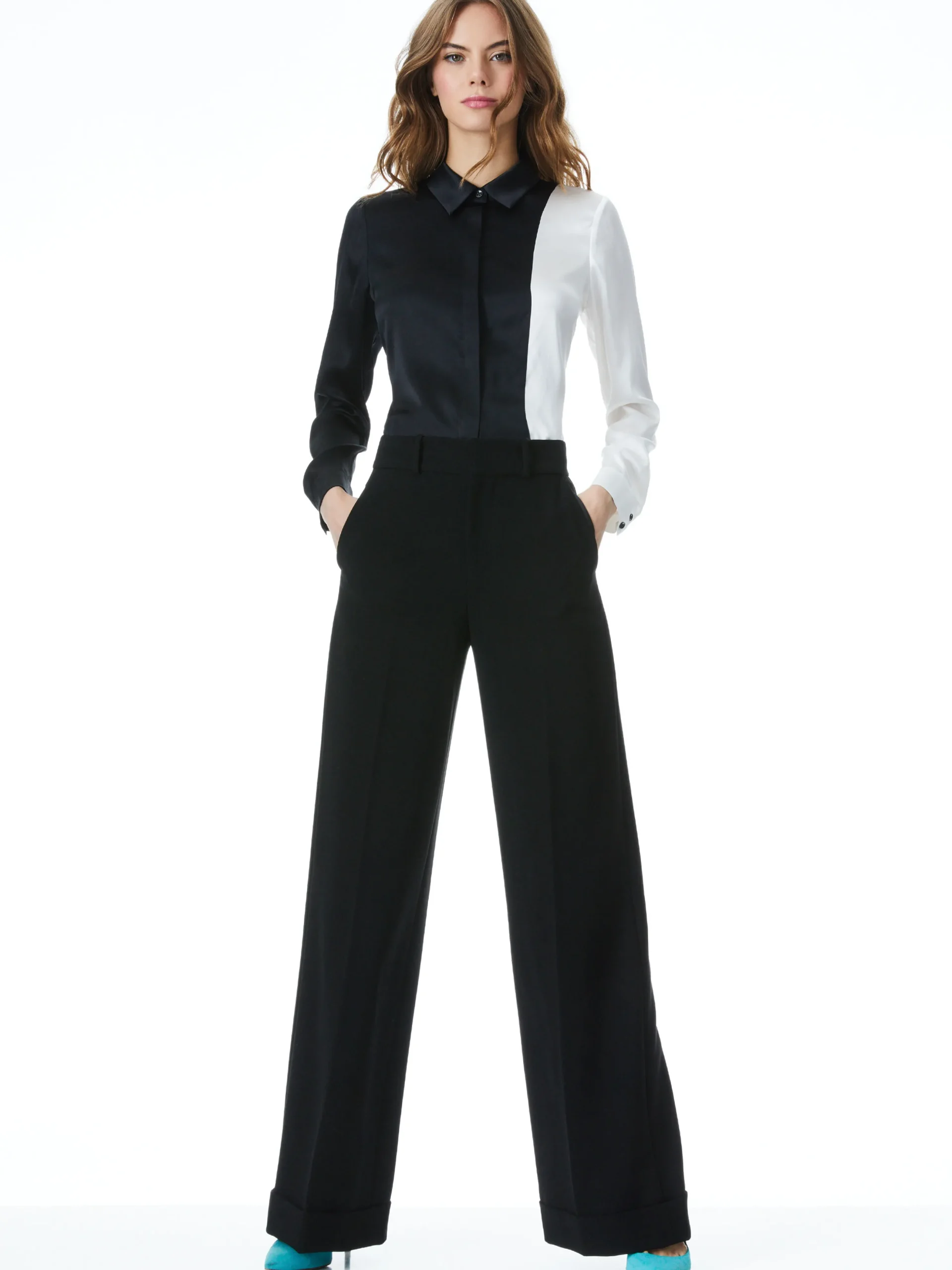 Alice and Olivia WILLA PLACKET TOP *FEATURED SHOPS | FEATURED SHOPS | CLOTHING