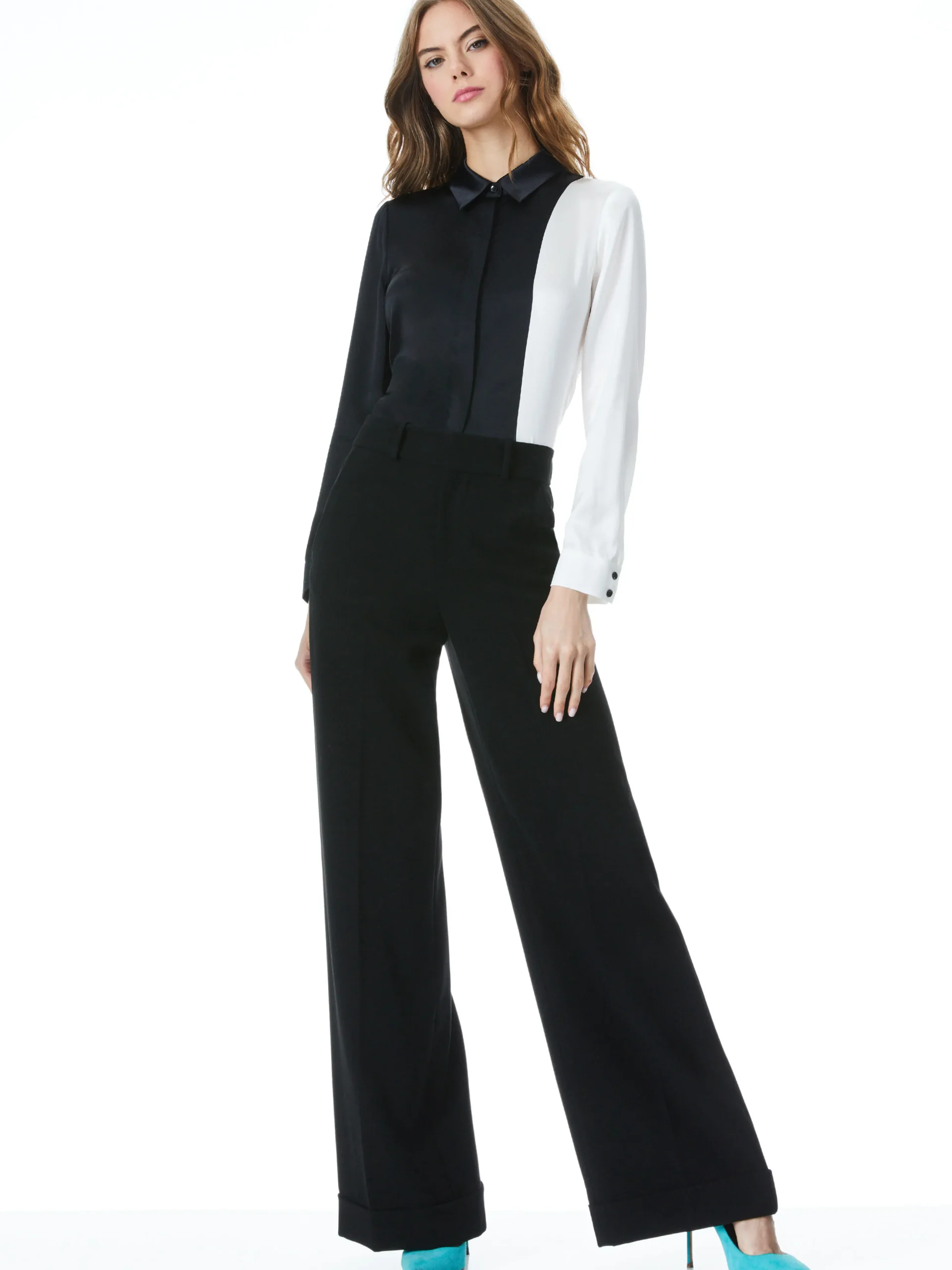 Alice and Olivia WILLA PLACKET TOP *FEATURED SHOPS | FEATURED SHOPS | CLOTHING